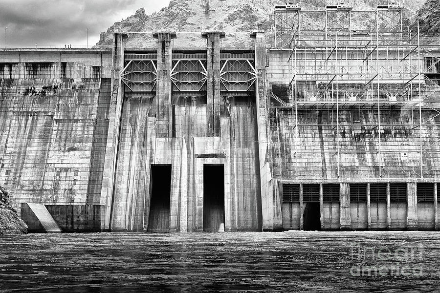 The MIghty Dam Architecture Art by Kaylyn Franks Photograph by Kaylyn Franks