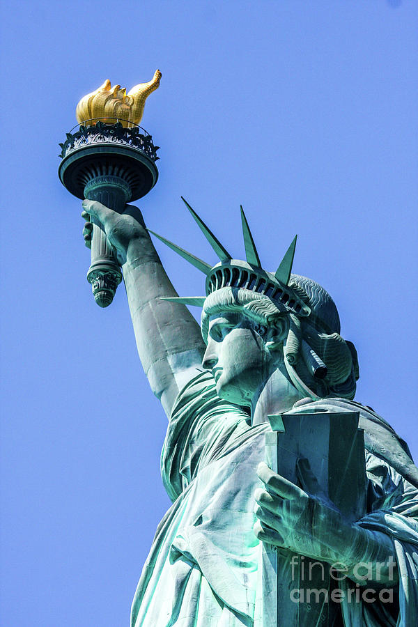 The mighty hands of Liberty Photograph by William E Rogers | Fine Art ...