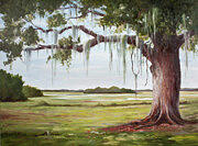 The Mighty Oak Painting by Glenda Cason