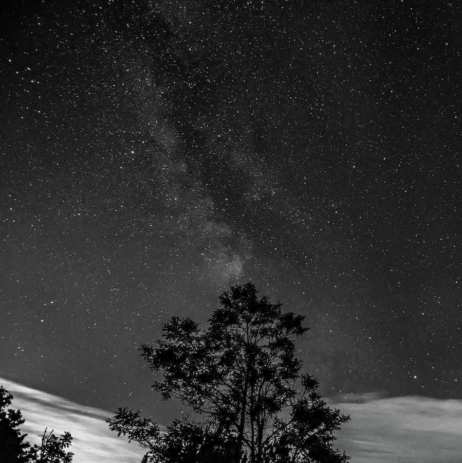 The Milky Way 2 bw Photograph by Steve Harrington - Fine Art America