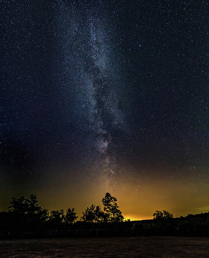 The Milky Way - A Summer Thought Photograph by Steve Harrington