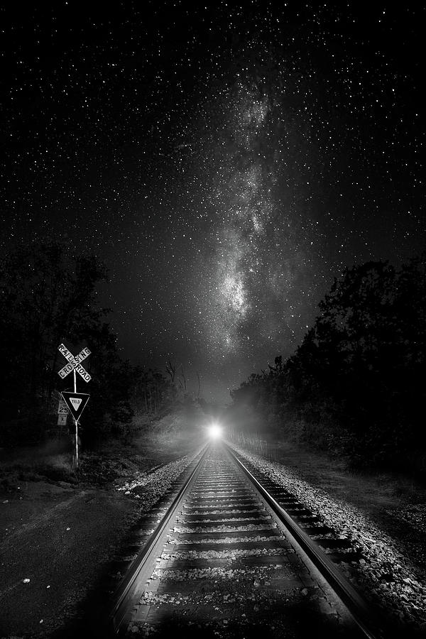 The Milky Way Express Photograph by Mark Andrew Thomas