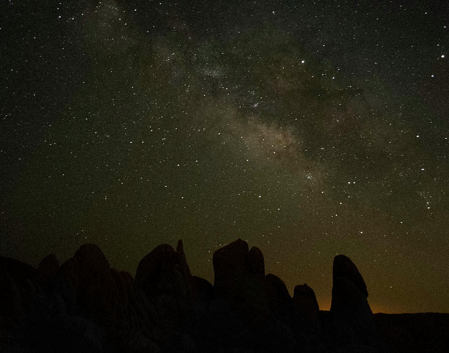 The Milky Way over Joshua Tree National Park Photograph by Patricia Quandel
