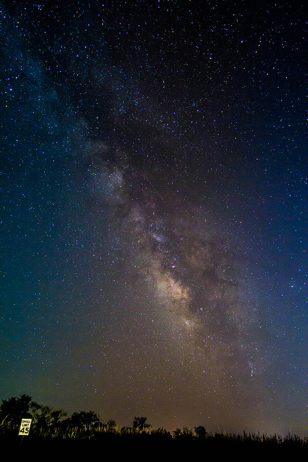 The Milky Way Photograph by Shannon Louder