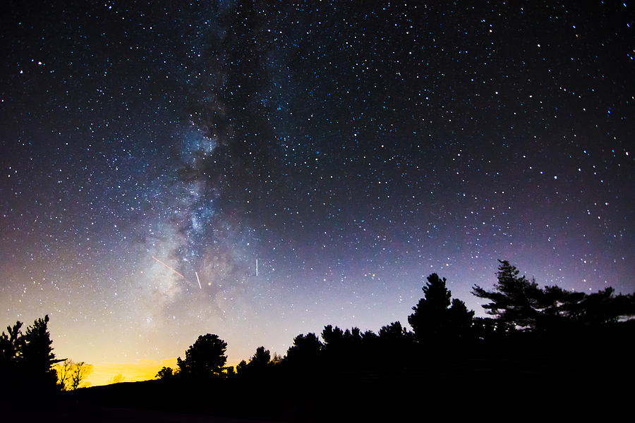 The Milky Ways Fight With Light Pollution Photograph