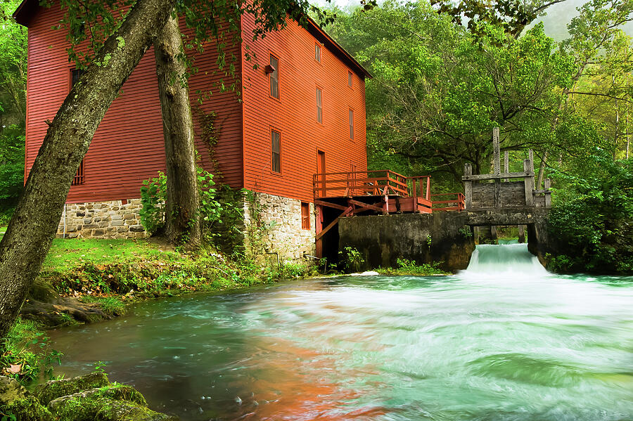 The Mill at Alley Spring - Eminence Missouri Photograph by Gregory ...