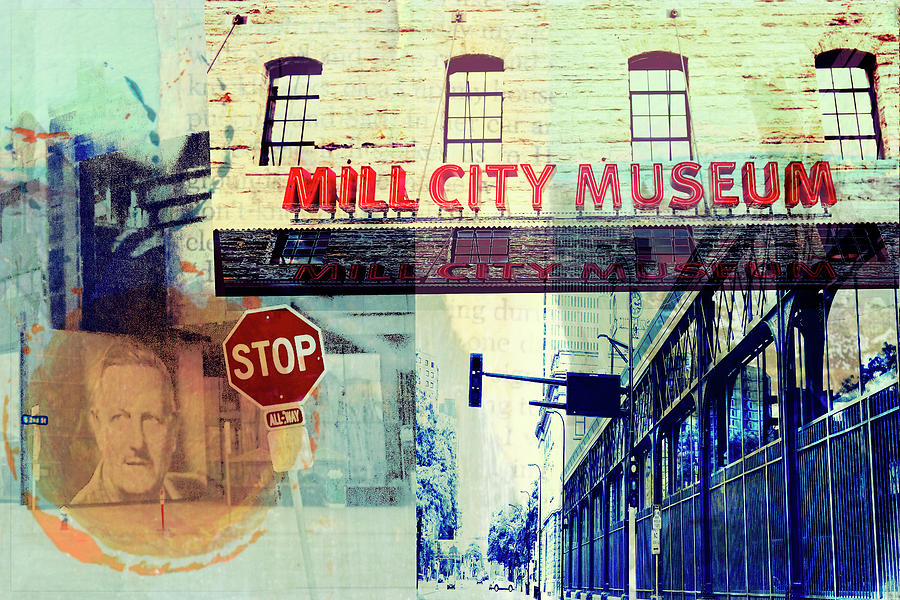The Mill District in Minneapolis Digital Art by Susan Stone