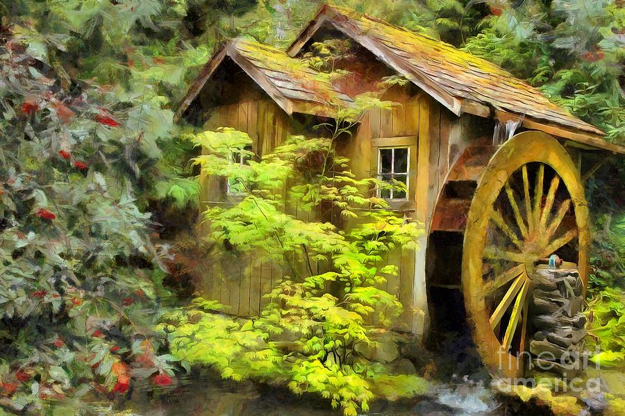 The Mill Photograph by Eva Lechner