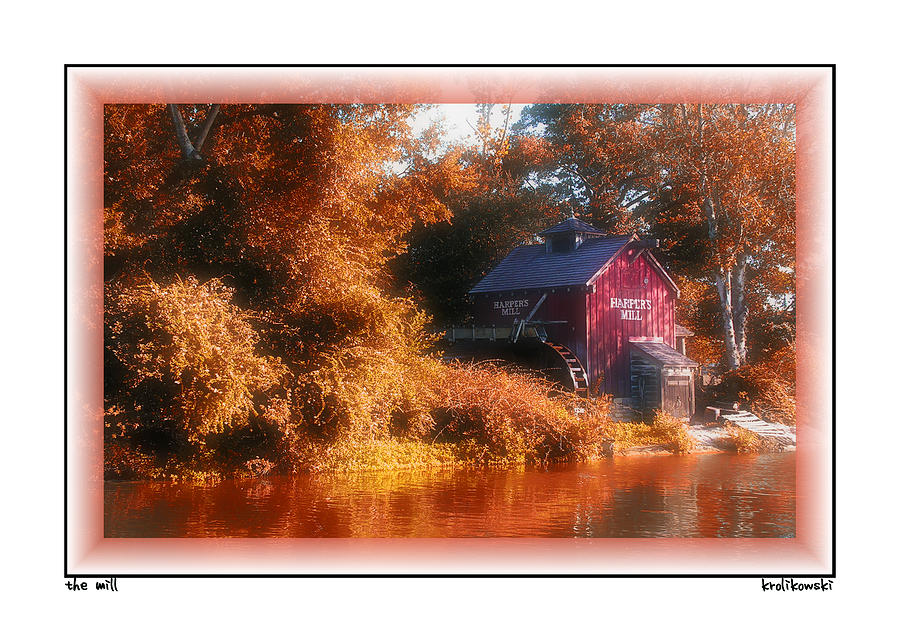 The Mill Greeting Card Photograph by Ken Krolikowski