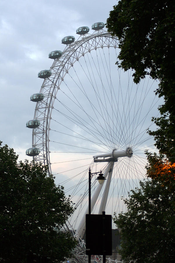 The Millenium Wheel Photograph by Anthony Verburgt