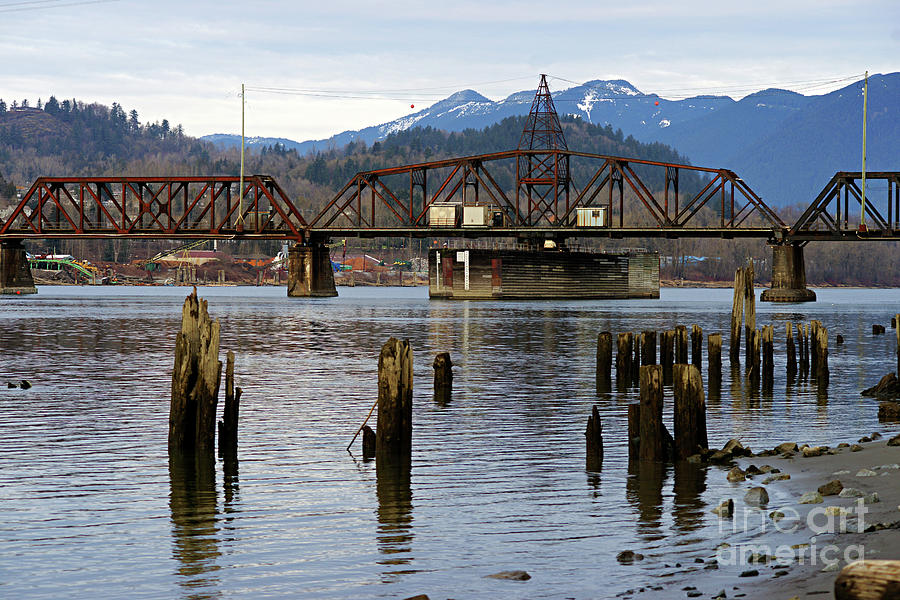 The Mission Train Bridge Photograph by Randy Harris