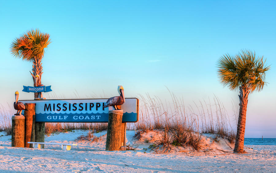 The Mississippi Gulf Coast Photograph by JC Findley