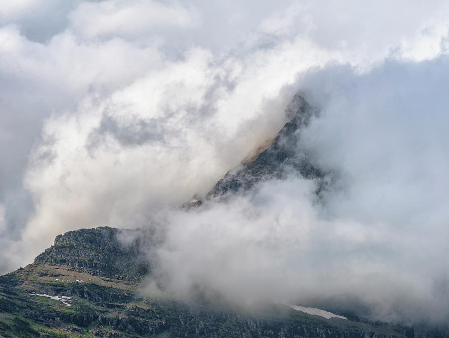 The Misty Mountain Photograph by Morris McClung