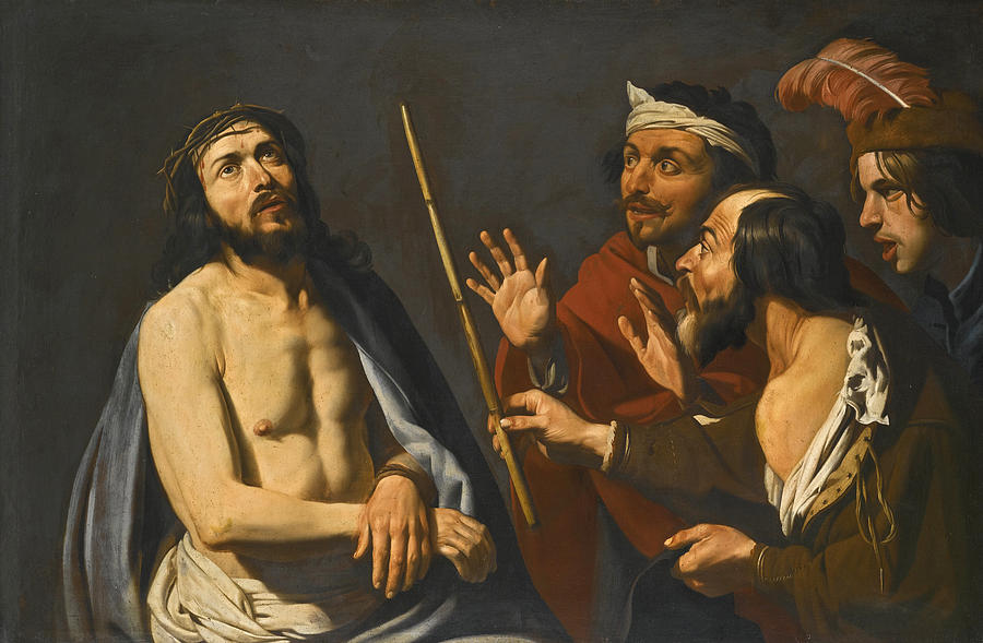 The Mocking of Christ Painting by Matthias Stom