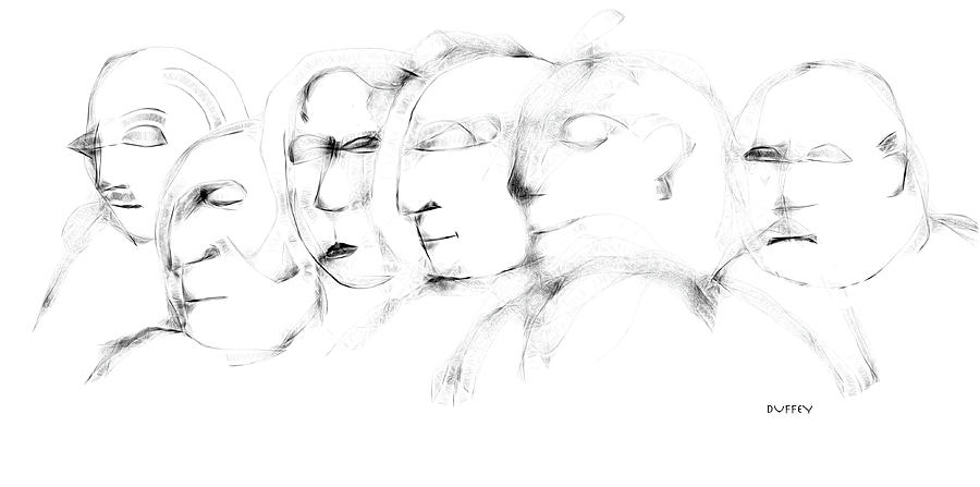 Group Digital Art - The Moment Of Silence by Doug Duffey