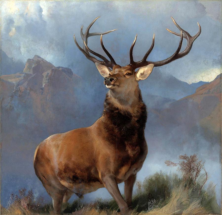 The Monarch Of The Glen  Painting by Edwin Henry Landseer