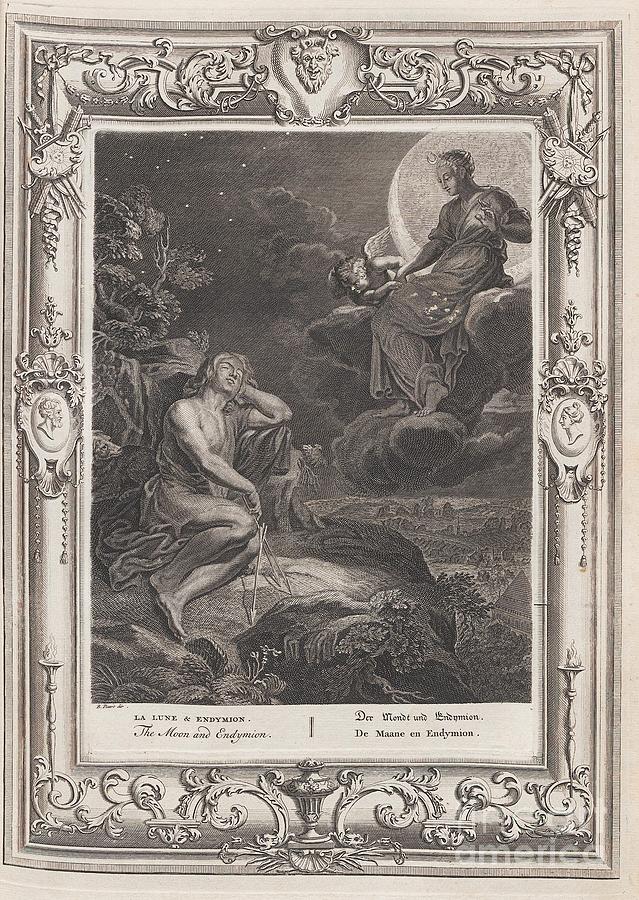 The Moon and Endymion Painting by Celestial Images