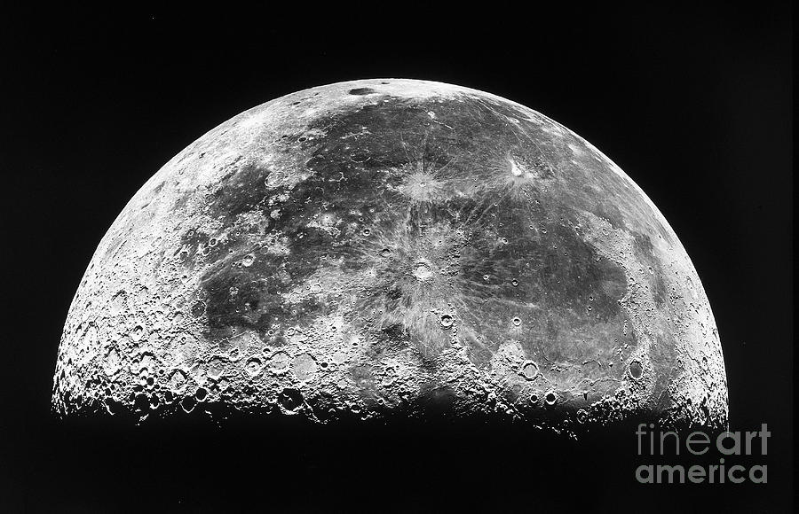 The Moon Photograph by Stocktrek Images