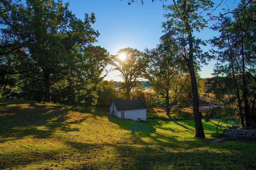 The Morning Light at Valley Forge Photograph by Bill Cannon