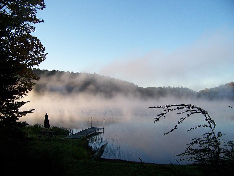 The Morning Mist Photograph by Jackie Mueller-Jones