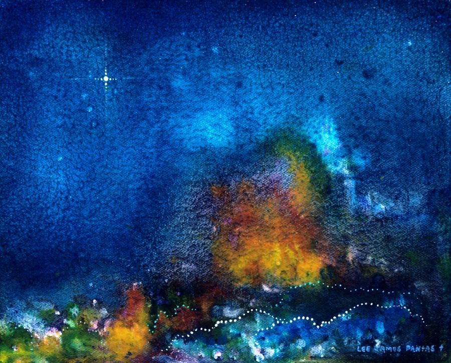 The Morning Star Painting by Lee Pantas