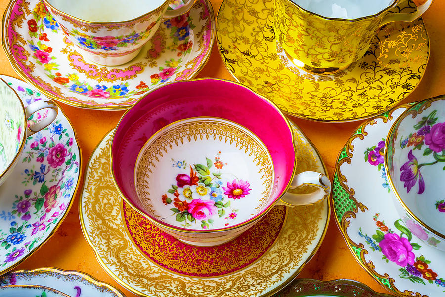 The Most Beautiful Tea Cups Photograph by Garry Gay