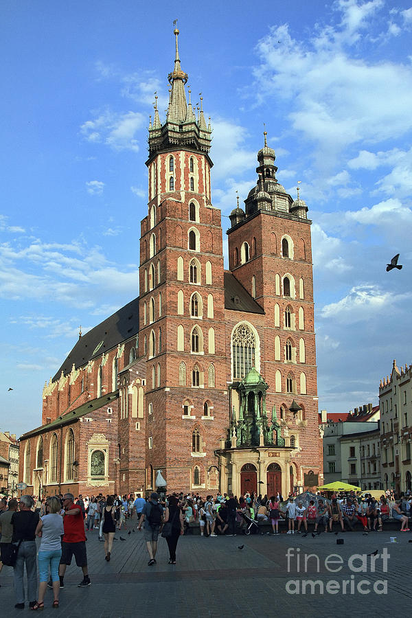 The Most Famous Church In Cracow Photograph by Teresa Zieba