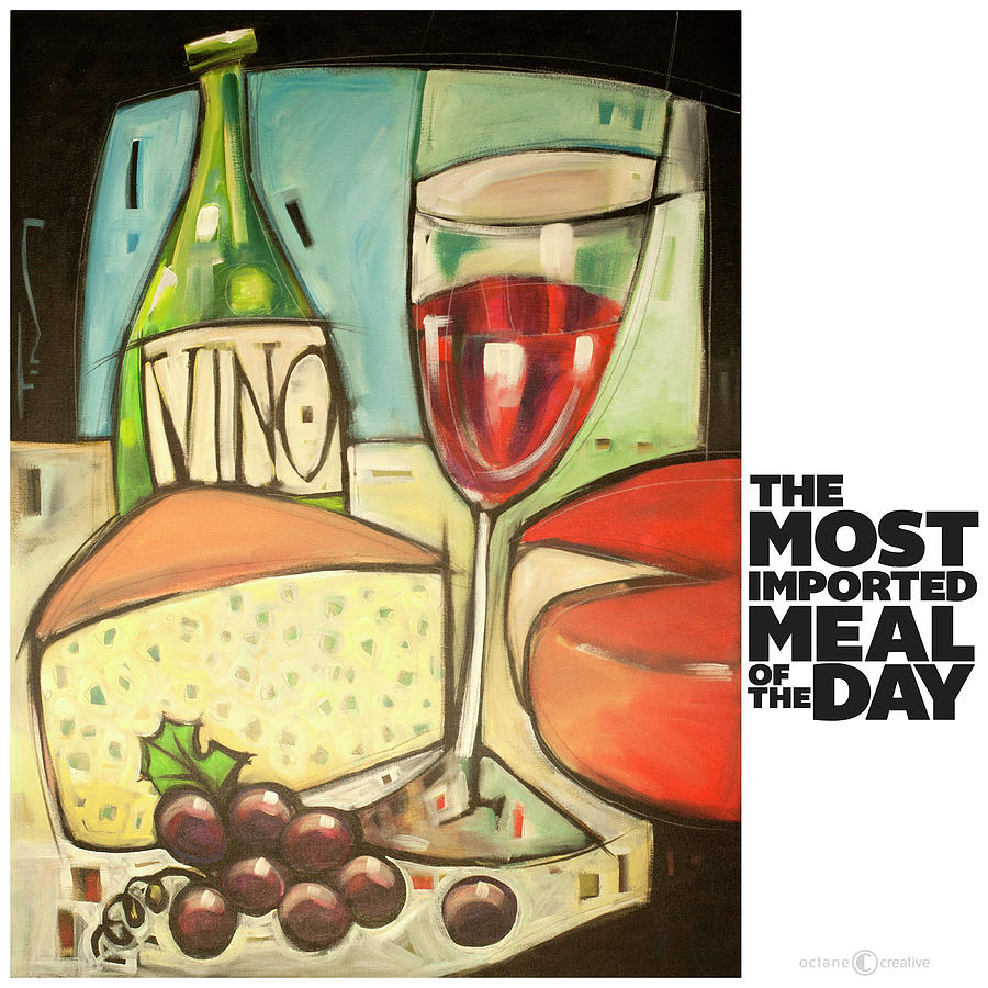 The Most Imported Meal Painting by Tim Nyberg