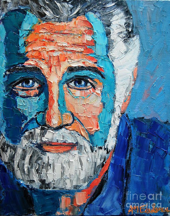 The Most Interesting Man In The World Painting by Ana Maria Edulescu