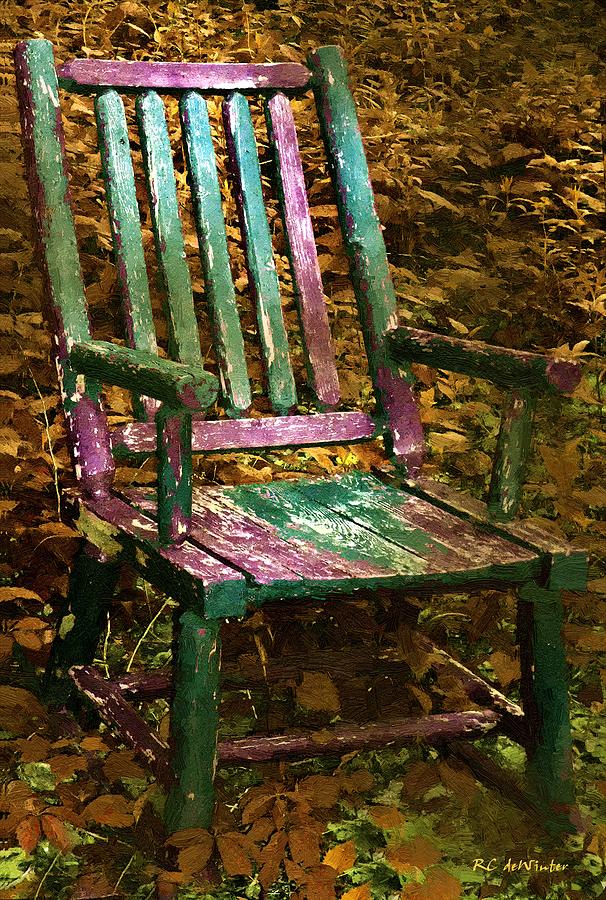 The Motley Chair Painting by RC DeWinter