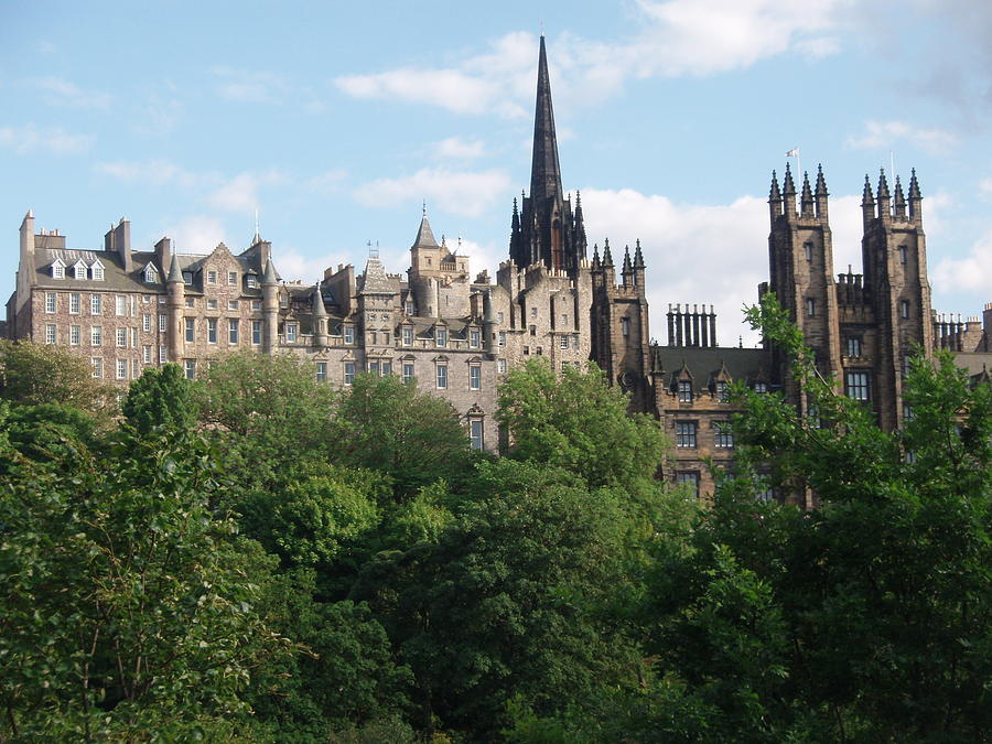 The Mound Edinburgh Photograph by Terry Cathrine