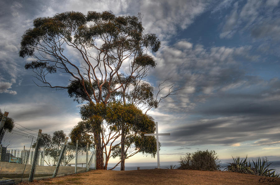 The Mount Ada Cross Photograph by Robert Kaler - Fine Art America