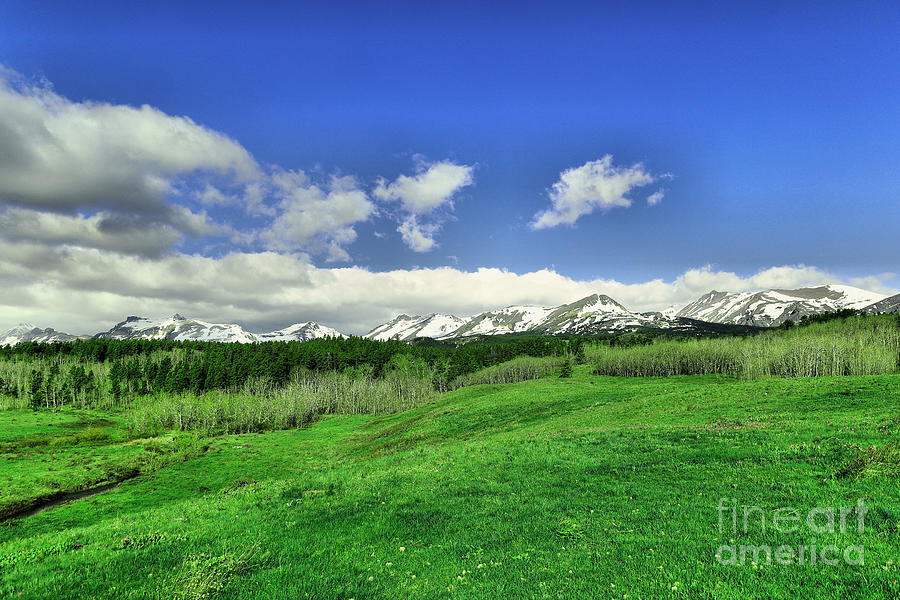 Mountain Photograph - The mountains of Montana by Jeff Swan