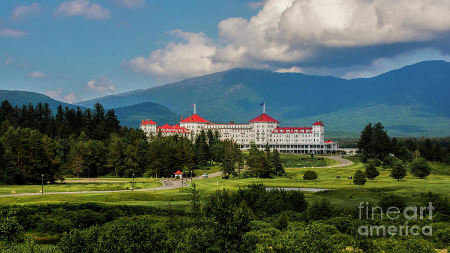 The Mt. Washington Hotel Photograph by New England Photography