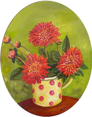 The Mug Painting by Najlaa Mahmoud The Mug Painting by Najlaa Mahmoud