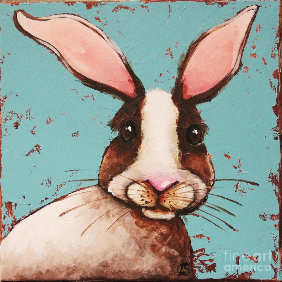 The Multi Brown Rabbit Painting