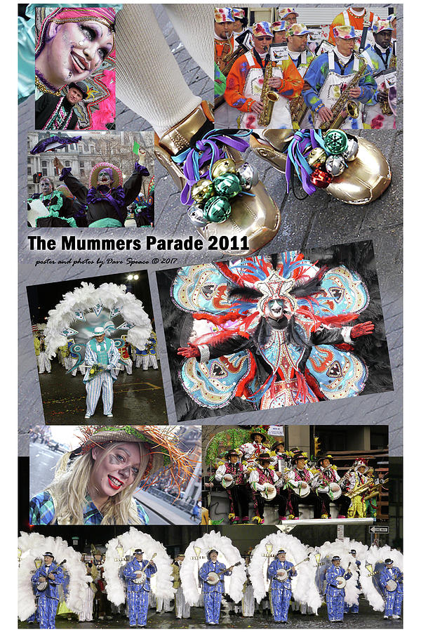 The Mummers Parade 2011 Photograph by David Speace