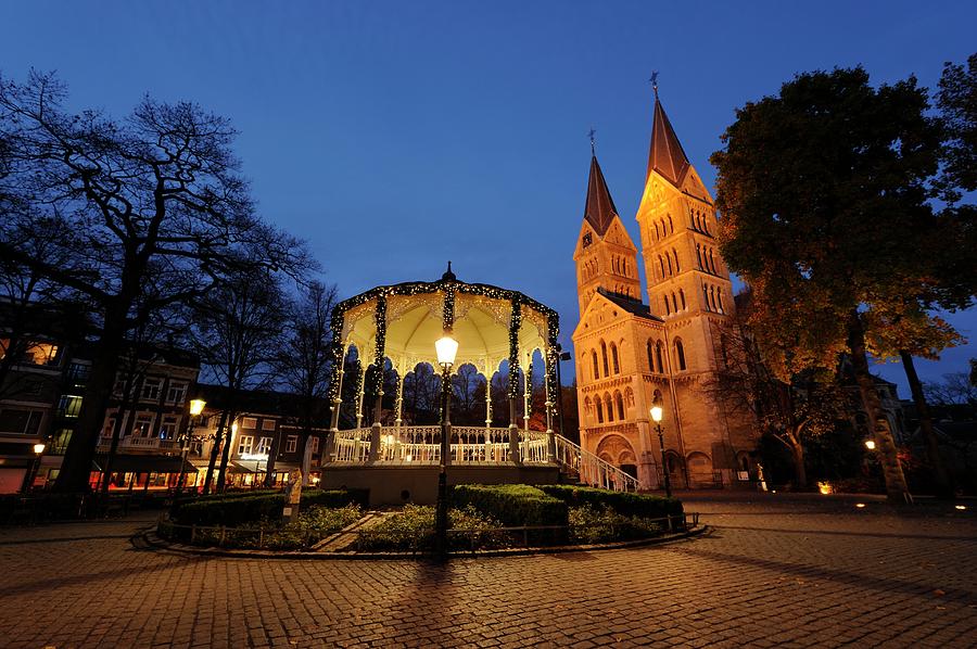 The Munsterkerk and music chapel at the Munster square in Roermond 290 Photograph by Merijn Van der Vliet