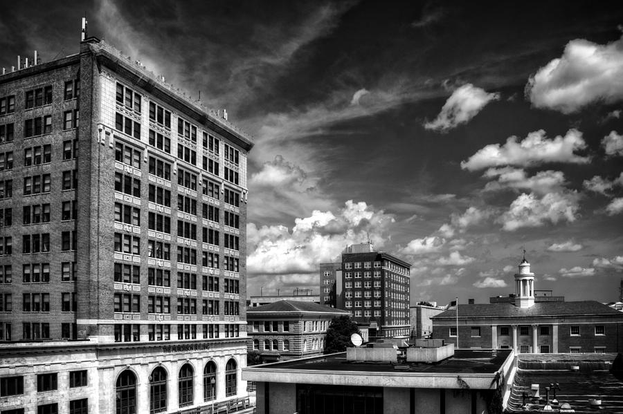 The Murchison Building in Black and White Photograph by Greg and Chrystal Mimbs