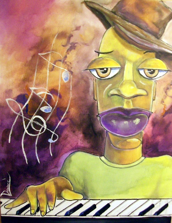 The Music Man Painting by Raymond Doward