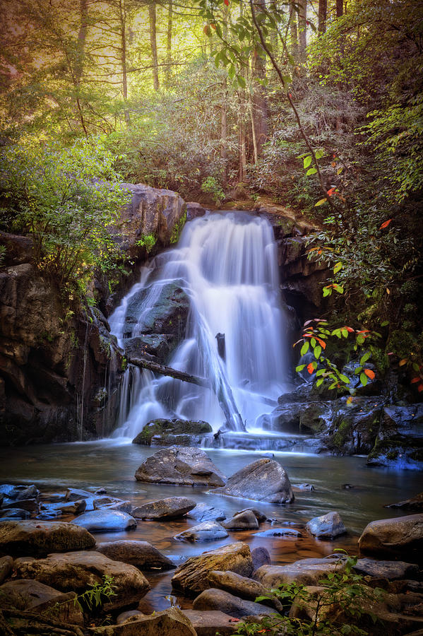 The Music Of Waterfalls Photograph by Debra and Dave Vanderlaan