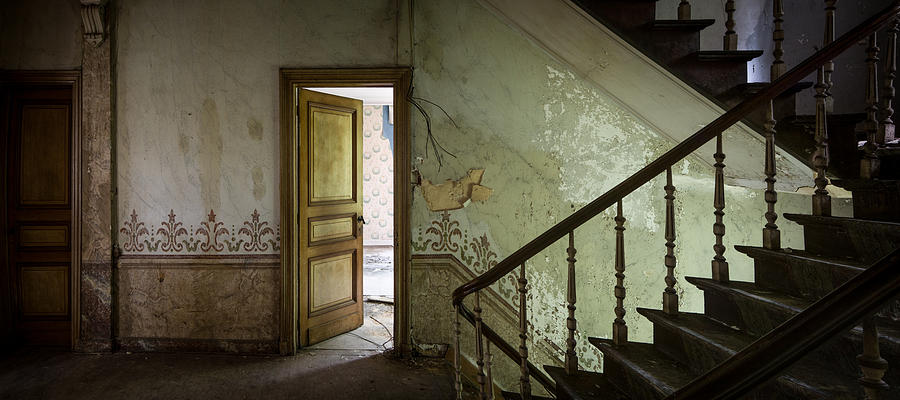 Castle Photograph - The mystery room - urban decay by Dirk Ercken