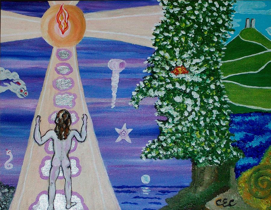 The Mystics Journey Painting by Carolyn Cable