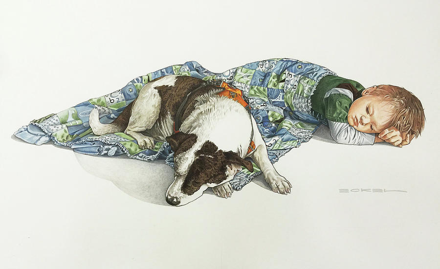 The Nap Painting by Marc Eckel