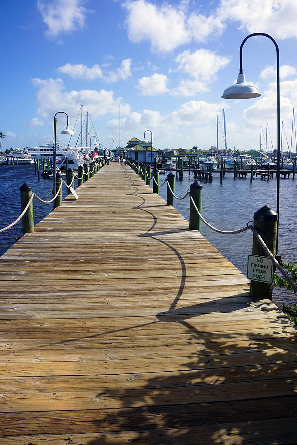 The Naples City Dock Photograph by Robb Stan - Fine Art America