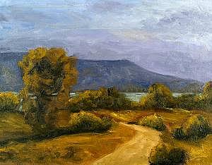 The Narrows Painting - The Narrows by Graham Murray The Narrows Painting - The Narrows by Graham Murray
