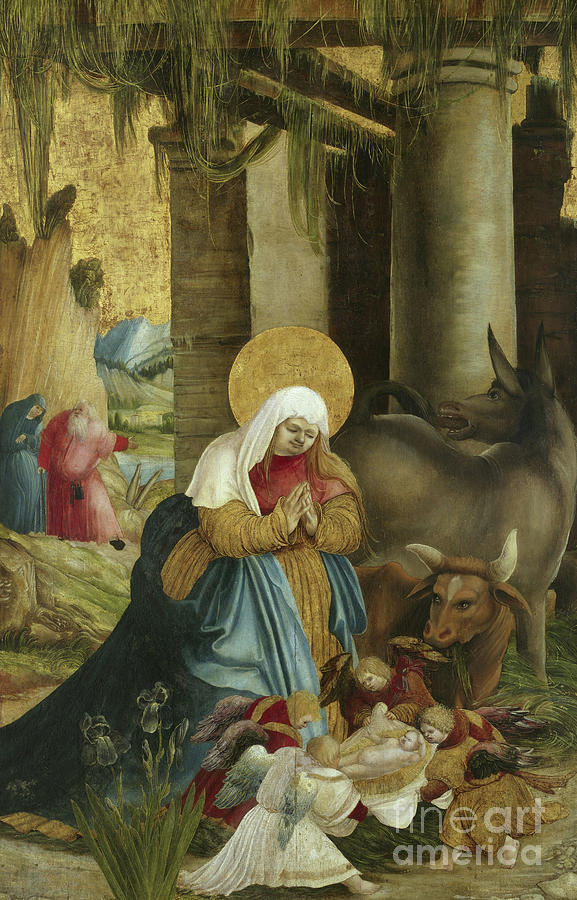 The Nativity Painting by Master of Pulkau