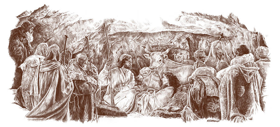 Nativity scene Drawing Coloring book Manger Christmas Day painting white  mammal png  PNGEgg