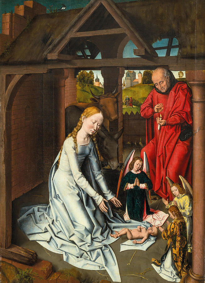 The Nativity Painting by Workshop of Hans Memling