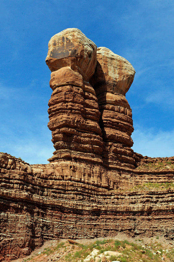 The Navajo Twin Rocks Photograph by Tikvahs Hope